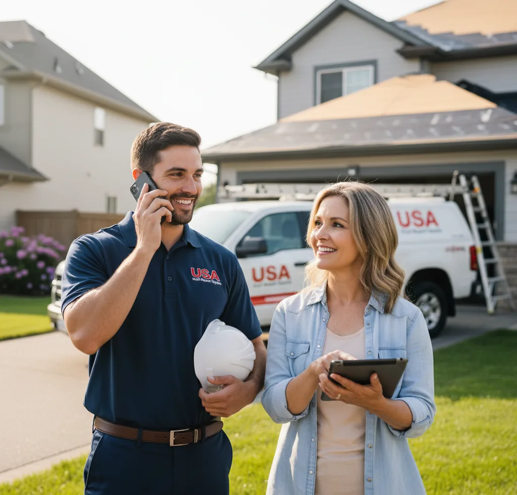 USA Roof Repair Experts customer support in East Cleveland